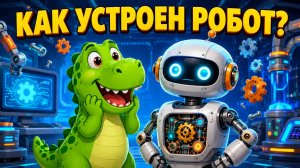 Как роботы думают и двигаются? 🦾 Дино Рекс объясняет детям