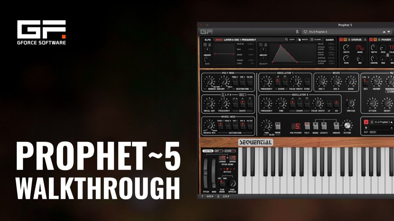 GForce Prophet~5 Walkthrough