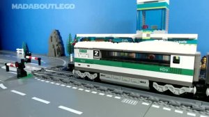 ЗАПУСК ЛЕГО ПОЕЗДОВ! 🚂 Масштабная Железная Дорога LEGO City