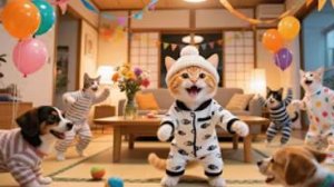 РЫЖУЛЯ ХОТЕЛА УСТРОИТЬ ВЕЧЕРИНКУ С НОЧЁВКОЙ 🐱🎉
