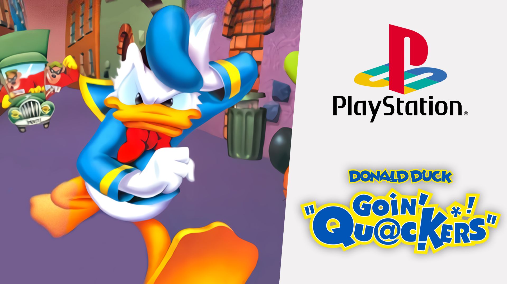 Donald Duck Goin' Quackers (PS1) смотреть онлайн