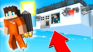 КАК СБЕЖАТЬ ИЗ ТЮРЬМЫ В ОБЛАКЕ В МАЙНКРАФТ 100% ТРОЛЛИНГ ЛОВУШКА МУЛЬТИК MINECRAFT