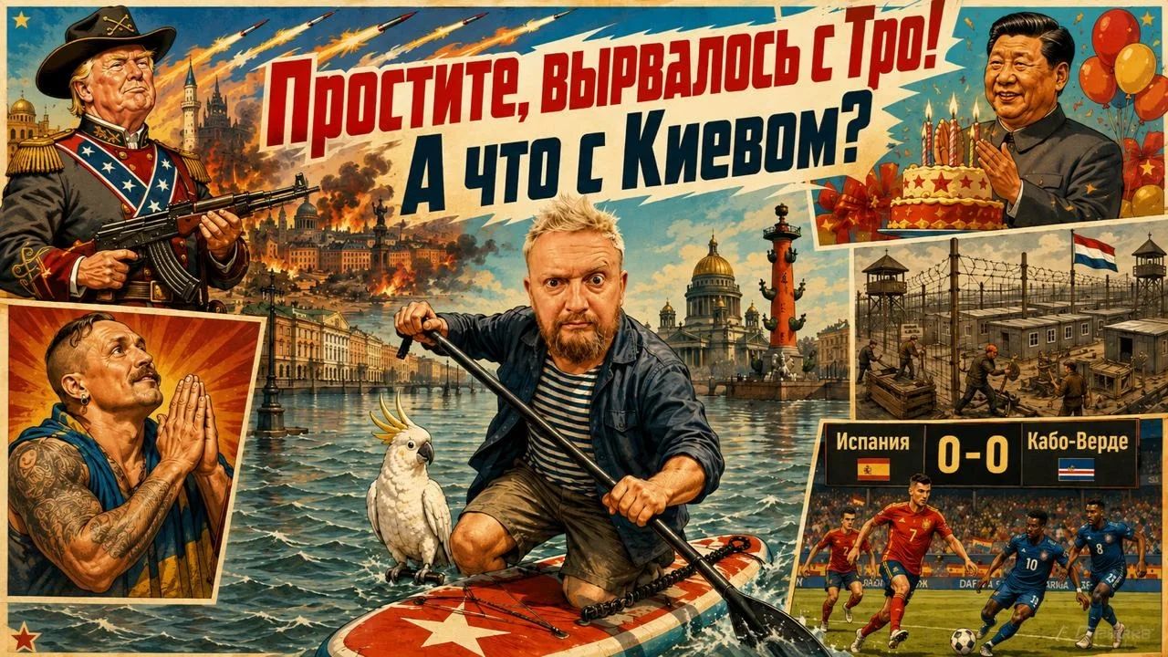 "Простите, вырвалось!" №441 | Про удар по Киеву и что от него осталось, подлизывание Усика Трампу смотреть онлайн