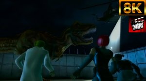 Dino Crisis (1999) - Уничтожение Вертолета (Улучшенное качества до 8K)