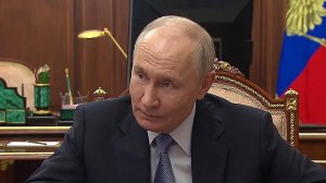 Владимир Путин провел встречу с главой Северной Осетии.