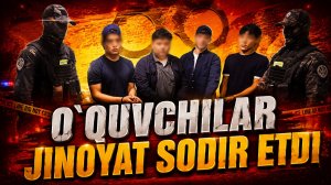 Мактаб ўқувчиларидан ташкил топган жиноий гуруҳ ҳаракатларига чек қўйилди
