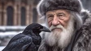 Дедушка спас ворона, а он дедушку.