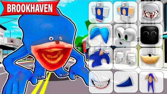 ROBLOX Как Стать ШИН СОНИК в БРУКХЕЙВЕН (Роблокс BrookHaven RP🏡)