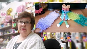 Отчёт в СП «Второе дыхание» за июнь. Связала кота радужного и две мочалки.