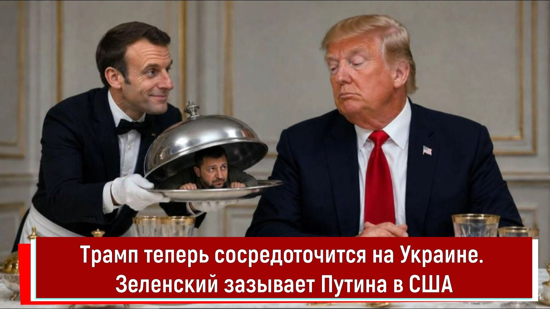 Трамп теперь сосредоточится на Украине. Зеленский зазывает Путина в США смотреть онлайн