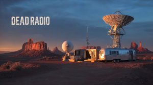 DEAD RADIO — Desert Research Outpost  Relaxing Sci-Fi Ambient Music for Focus  Day & Night  4K