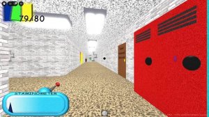 играю с сашей old baldi basics roblox remastered