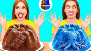 Укрась Желейный Торт Челлендж | Кухонные Лайфхаки и Хитрости