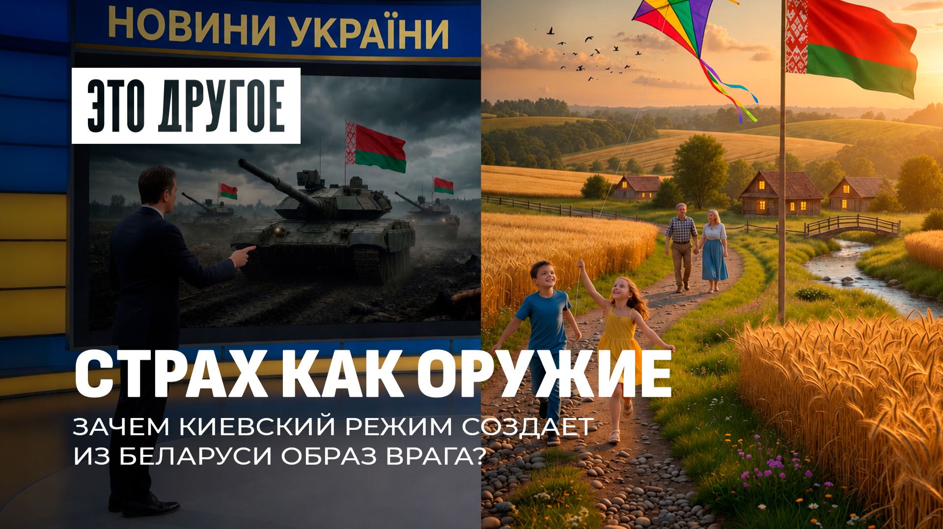 Антибелорусская пропаганда в Украине: кто за ней стоит и зачем они это делают? Это другое
