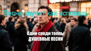 ШАНСОН|Один среди толпы|ДУШЕВНЫЕ ПЕСНИ