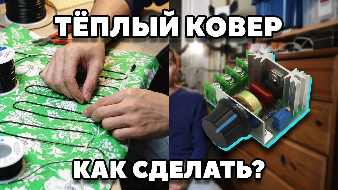 Способы ограничения мощности нагревательных элементов | Как сделать теплый ковер одело?