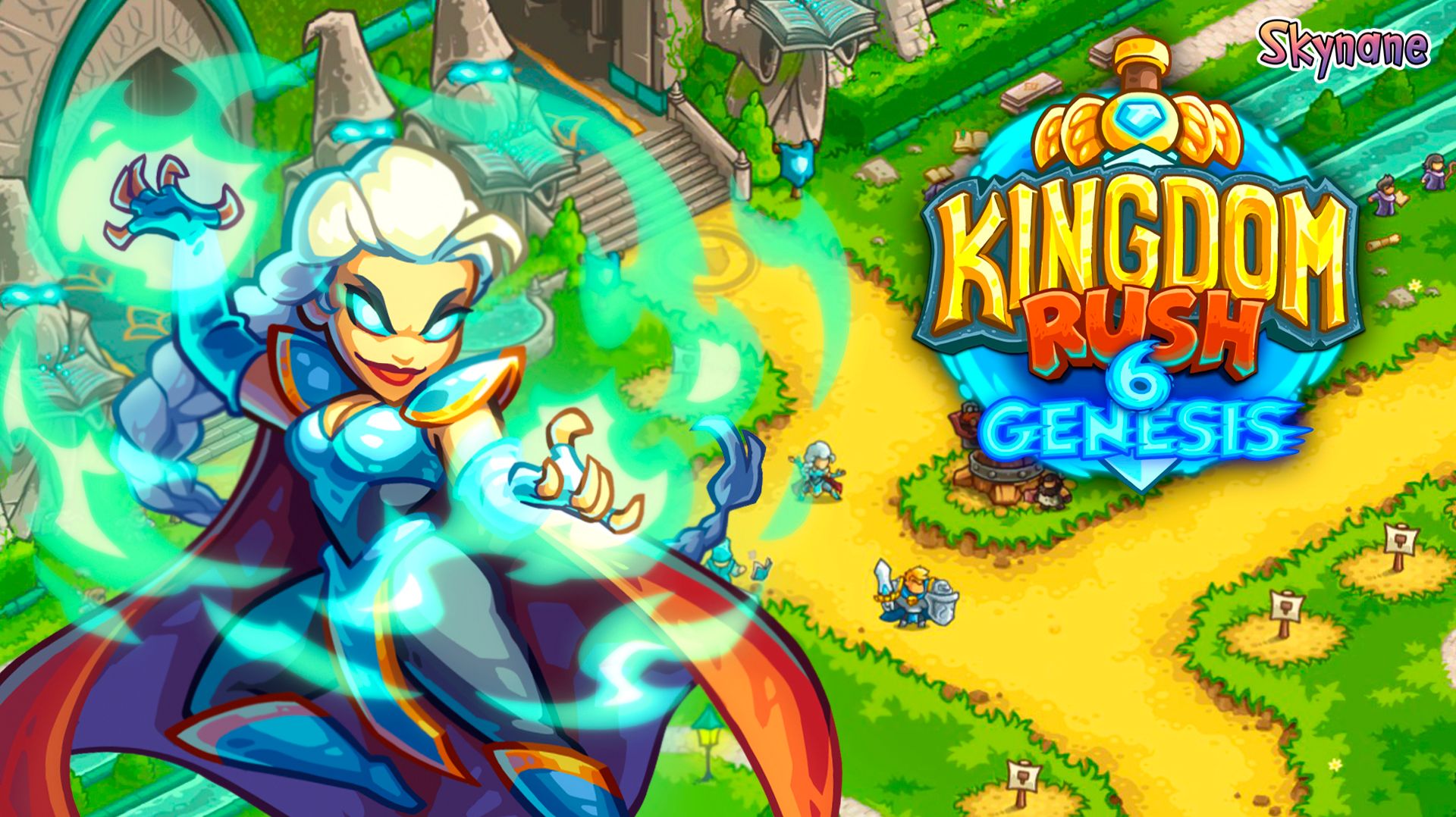 С ЧИСТОГО ЛИСТА | Kingdom Rush 6 Genesis demo смотреть онлайн
