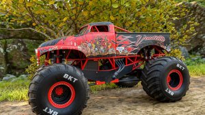 Монстр Траки. Гонки по лесу. Гигантские Машины Monster Jam Showdown