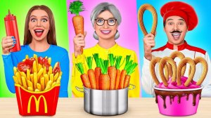 Кулинарный Челлендж# Я против Бабушки # Смешные ситуации с едой