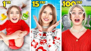 Каждый Час Становлюсь на Год Старше! Я Стала Взрослой за 24 Часа Тим Тин