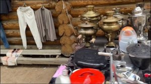 Дождь, воскресенье, барахолка. Стоило ли вставать рано?