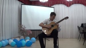 Ю.Киндле «Сонатина» испол. Белошкуренко Максим, 14 лет, гитара