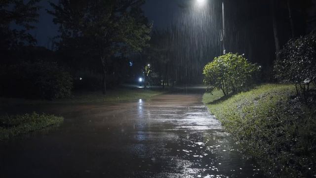 Глубокий сон с дождём, белым шумом и ASMR 🌧️