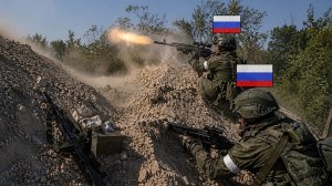 Российский спецназ устроил засаду украинским элитным подразделениям сквозь розовую дымку.