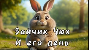 Зайчик Чюх и его день.Детская история в картинках.