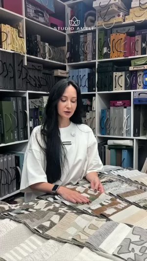 Новая коллекция эксклюзивных портьерных тканей от Студии «Амели»