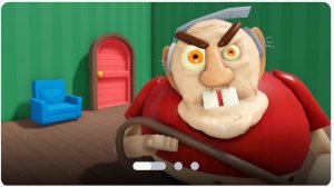 играю Роблокс сбегите от злого деда!