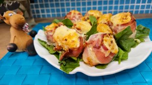 🔥вкусная картошка в беконе в аэрогриле! пальчики оближете законно!👌