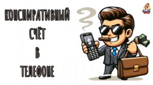 КОНСПИРАТИВНЫЙ СЧЁТ В ТЕЛЕФОНЕ