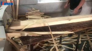 Гусеничный многопил QUADRO MRS-120. Производство бруска из обрезной доски на многопиле Квадро