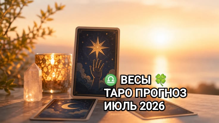 ♎ ВЕСЫ 🍀 ТАРО ПРОГНОЗ ИЮЛЬ 2026 смотреть онлайн