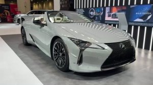Lexus LC 500 Convertible 2026 - обзор