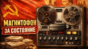 Катушечный магнитофон Ростов 104 Стерео СССР Дорогое удовольствие Советских меломанов