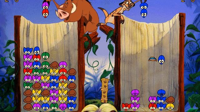 Hot Shots Timon & Pumbaa's Bug Drop (1996) [PC] смотреть онлайн