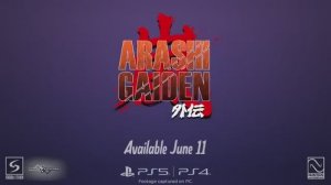 Arashi Gaiden — трейлер с датой выхода PS5 PS4 Игры