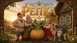 Мультик Репка. Невероятная ИИ-анимация русской народной сказки