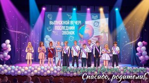 🔔 Последний звонок 2026. 9 классы. Спасибо, родители!