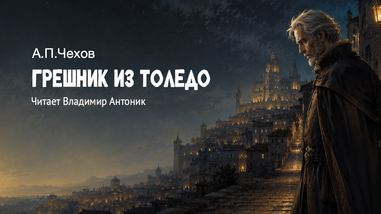 «Грешник из Толедо». А.П. Чехов. Аудиокнига. Читает Владимир Антоник