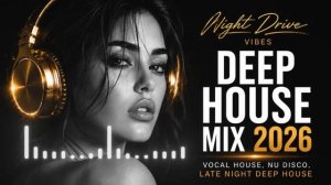 Deep House Mix 2026 - Night Drive Vibes Vocal House Nu Disco Late Night Deep House [get.gt]