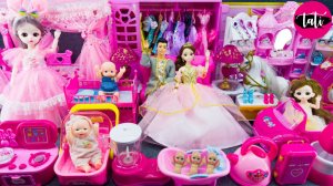 Играем в игрушки из мультика принцесса кукла Барби. Мультфильм для детей. ASMR АСМР