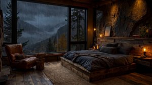 ДОЖДЬ С ГРОЗОЙ ЗА ОКНОМ 🌧️⛈️ ШУМ ДОЖДЯ ДЛЯ СНА И БЫСТРОГО ЗАСЫПАНИЯ