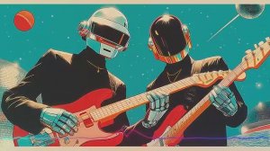 Daft Punk Galactic Overdrive🪩🤖 ｜ Chill Disco, Synthwave, Electronic Funk, House Playlist