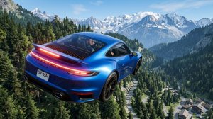 Эпичные высокоскоростные прыжки на автомобиле – BeamNG/Drive