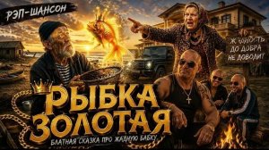 🐟 Рыбка золотая | 😂🔥 По-пацански песня-сказка про жадную бабку #русскаямузыка