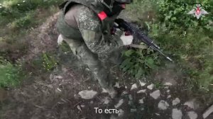 Боевая работа бойцов ГрВ «Восток»