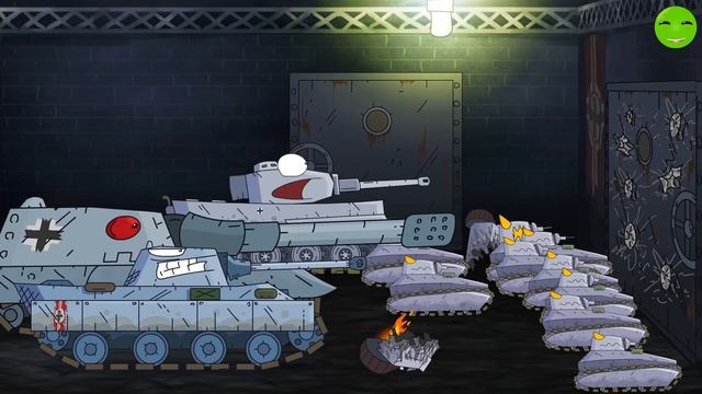Ремонт советского монстра КВ-6 - Мультики про танки смотреть онлайн